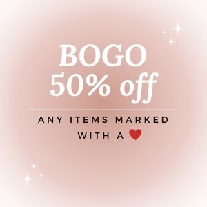 ❤️BOGO 50% OFF SALE❤️